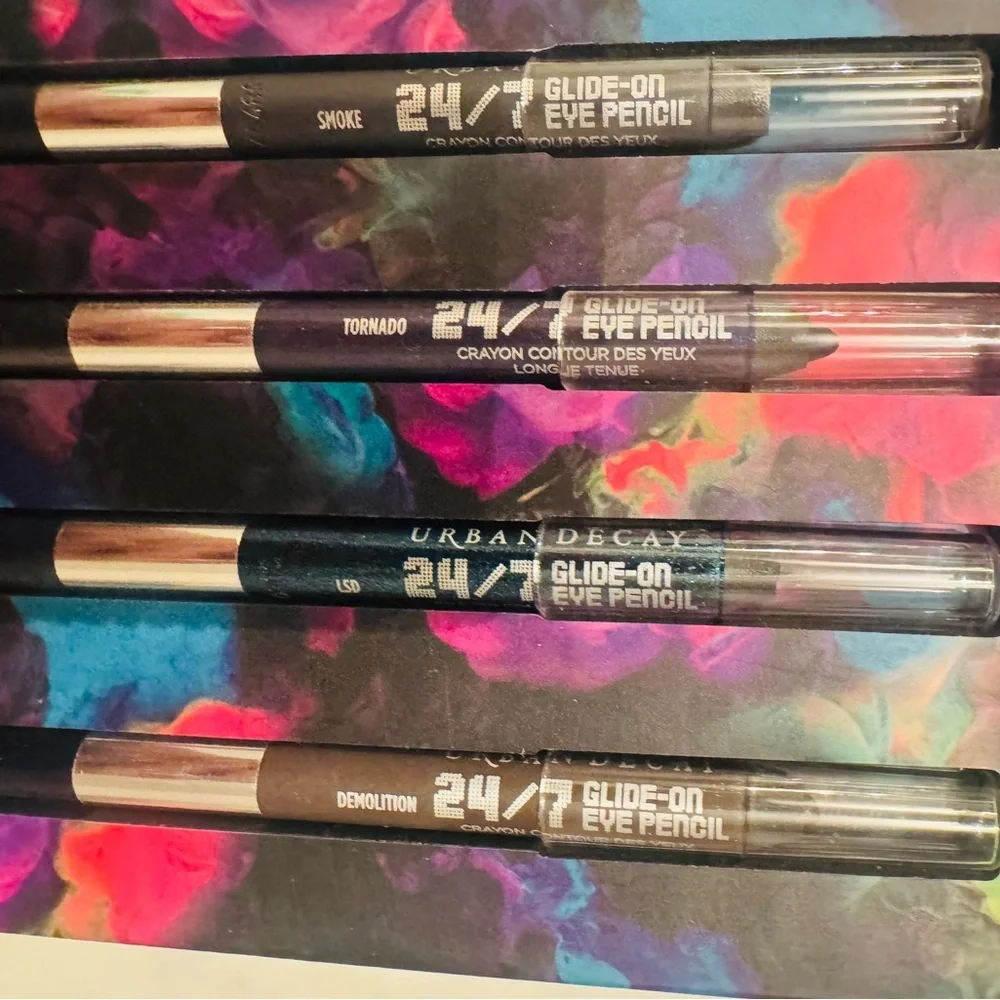 Urban Decay 24/7 Eye Pencil Collection - Black, Blue, Purple